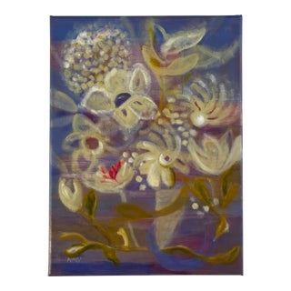 “Floral Dreams” Oil on Linen by Nancy M. Vignola For Sale
