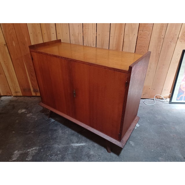 Brown Vintage Buffet in Oak, 1960s For Sale - Image 8 of 13