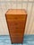 Brown Mid Century Danish Modern Teak Highboy / Lingerie Chest of Drawers. Circa 1970s For Sale - Image 8 of 18