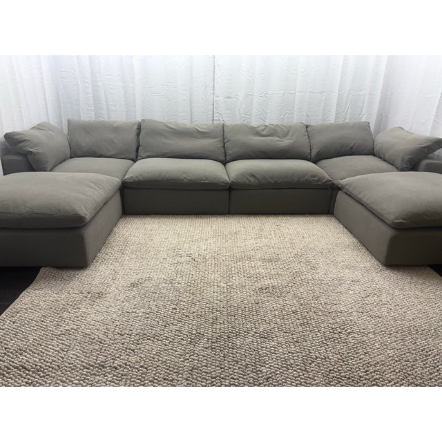 Rh Cloud® Modular Sectional — 6-Piece Configuration For Sale - Image 11 of 16