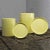 Massimo Vignelli for Heller Dinnerware 20 Large Plates and 20 Small Plates Light Yellow For Sale - Image 13 of 13