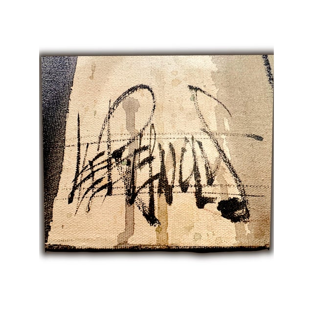 Original Lee Reynolds Painting | Mid-Century Modern Landscape | 60x42x4 For Sale - Image 10 of 11