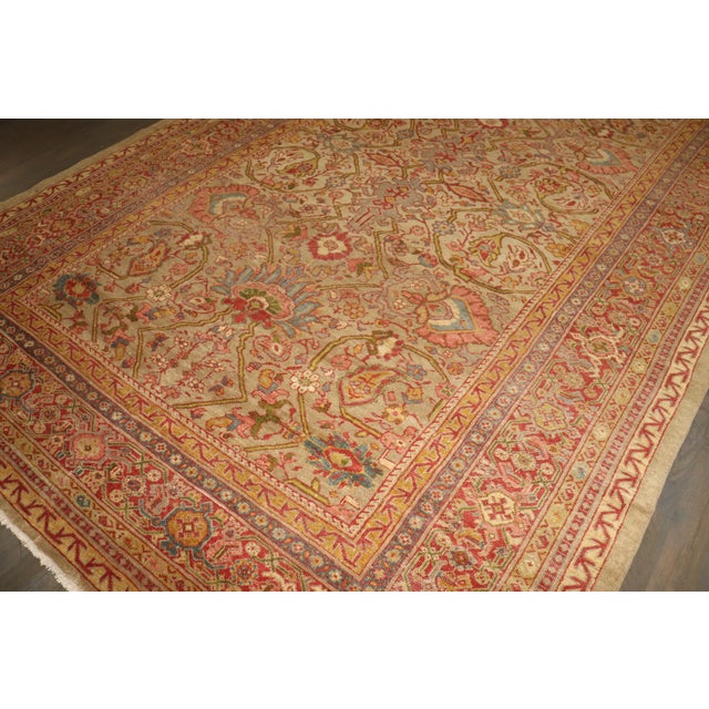 An early 20th-century rare size Persian Mahal Rug