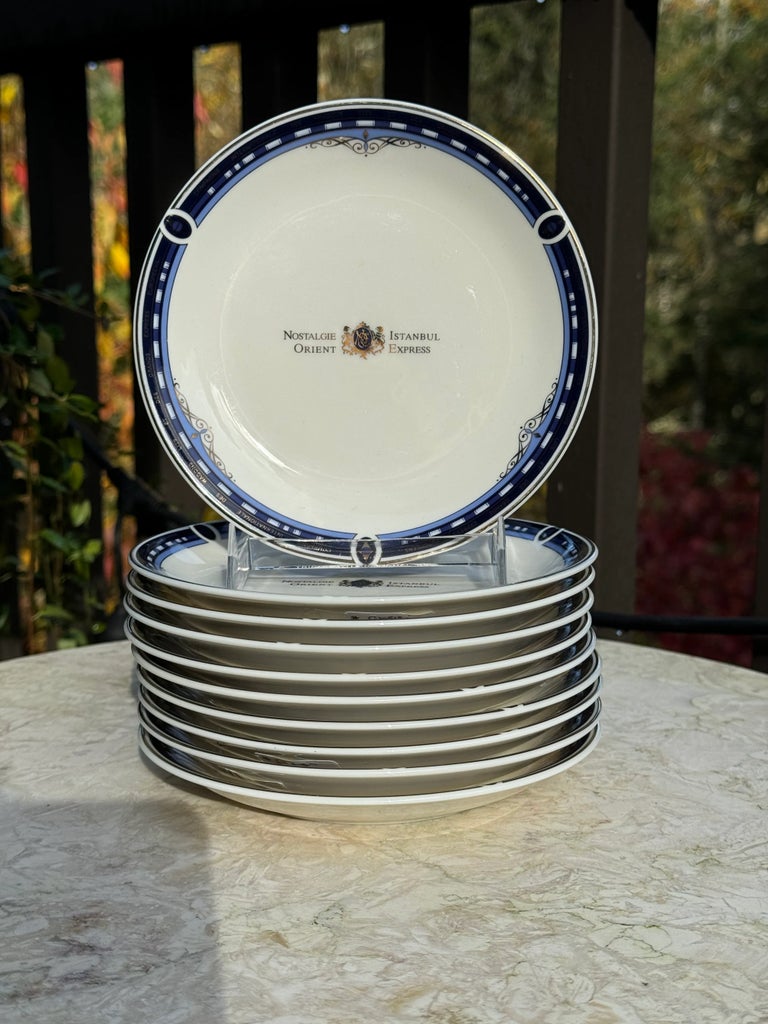 Vintage Orient Express Dessert Plate | Chairish