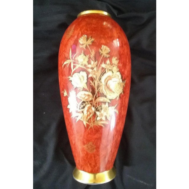 Vintage Lindner Kueps Bavaria Vase Western Germany - "Liliane" 157/5 For Sale - Image 6 of 10
