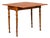 Antique Game Table or Console Table in Walnut, Late 19th Century For Sale