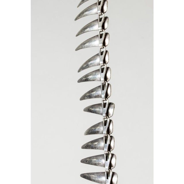 Vintage Silver and Enamel Collier from Michelsen, 1958 For Sale - Image 6 of 7