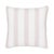 Schumacher Schumacher X Veere Grenney Rafe Stripe 22" Pillow in Pink & White For Sale - Image 4 of 4