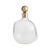Whether it's whiskey or wine embrace your love for spirits with this set of decanters. The free-form organic shapes of the...