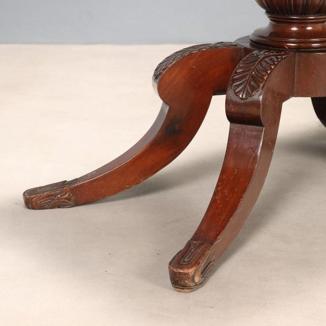 Brown Mahogany Game Table, England, Mid-19th Century For Sale - Image 8 of 12