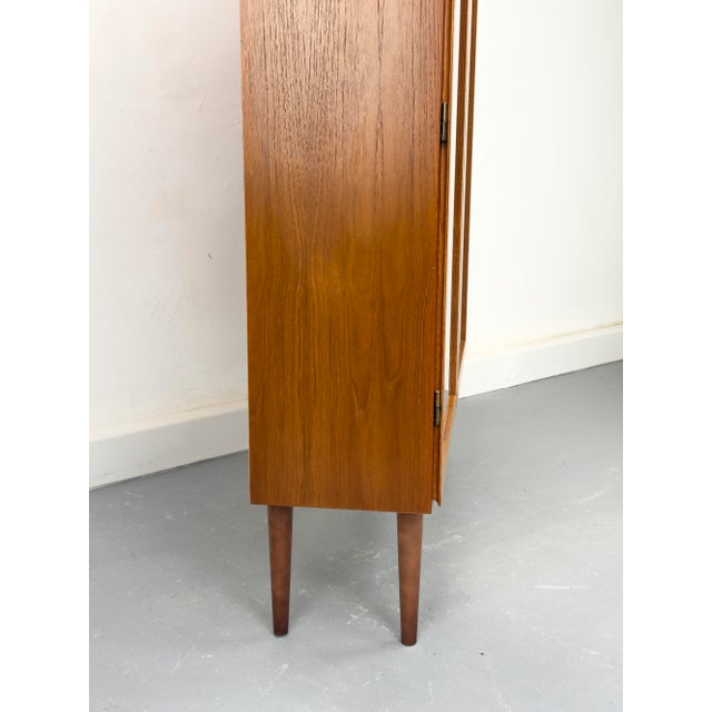 Teak Cabinet with Glass Doors from Omann Jun, 1960s For Sale - Image 14 of 18