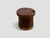 2010s Andrianna Shamaris Century Old Teak Wood Side Table or Stool For Sale - Image 5 of 5