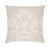 Abstract Schumacher Cybele Embroidery Pillow in Natural For Sale - Image 3 of 3