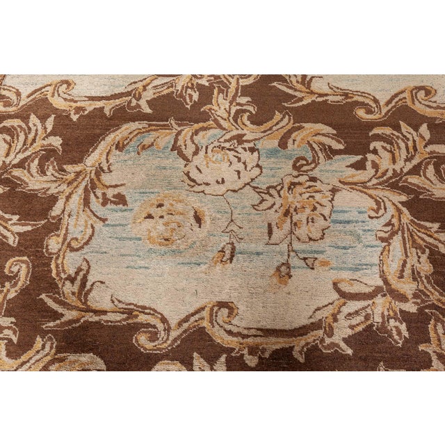 Indian Amritsar Rug For Sale - Image 9 of 9