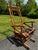 Rustic 19th Century Indian Victorian Rocking Chair For Sale - Image 4 of 12