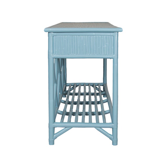 Aruba Sideboard - Pool Blue For Sale In West Palm - Image 6 of 9