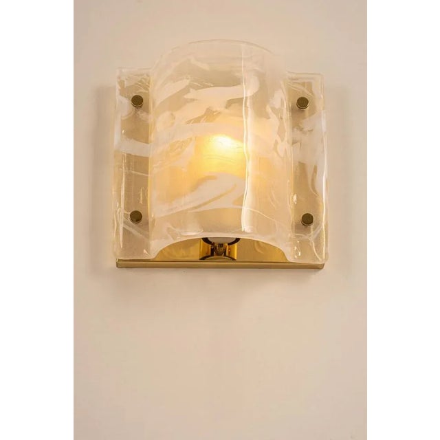 Murano Glass Wall Sconces from Hillebrand, Germany, 1970s, Set of 2 For Sale - Image 8 of 11