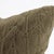 2020s 20 x 20 Angora Moss Pillow - Down Alternative Insert For Sale - Image 5 of 11