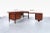 1960s Danish Modern Rosewood L-Shaped Desk by Arne Vodder for h.p. Hansen For Sale - Image 12 of 12