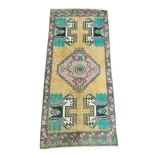 Turkish Yastik Rug 1'7" x 3'6" For Sale
