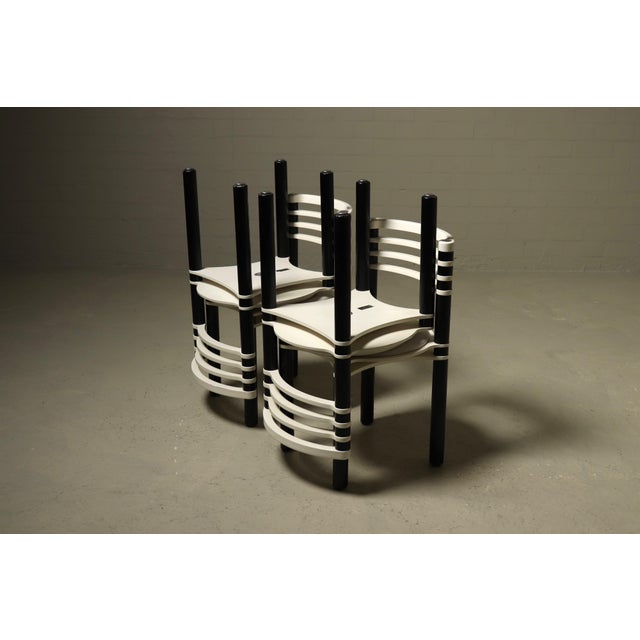 Dining Chairs Model 6800 by Kurt Thut for Dietiker, 1980s, Set of 4 For Sale - Image 9 of 15