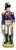 Vintage Capodimonte Italian Porcelain Napoleonic General Figurine Statue 7282- A For Sale