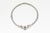 This classic cable David Yurman–style choker necklace is crafted in sterling silver and features a beautifully bezel-set...