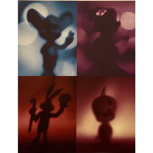 1990s Todd Gray, Color Iris Photo Print Conceptual Shadow Cartoons Polyptych Photograph Todd Gray, c.1997 For Sale - Image 5 of 10