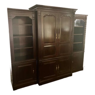 1990s L. & j.g. Stickley Entertainment Center For Sale