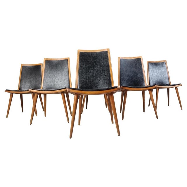 Mid-Century Italian Dining Chairs, 1950s, Set of 6 For Sale - Image 11 of 11