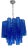 Blue Tronchi Murano Glass Sputnik Chandelier by Simoeng for Simoeng For Sale