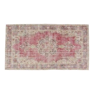 Mid 20th Century Turkish Handknotted Wool Area Rug For Sale
