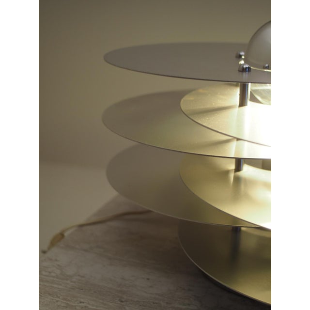 Space Age Italian Layered Table Lamp, Italy, 1960s For Sale - Image 4 of 17