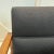 Wood Jens Risom Designed Midcentury Pair of Arm Chairs Covered in Black Fabric For Sale - Image 7 of 11