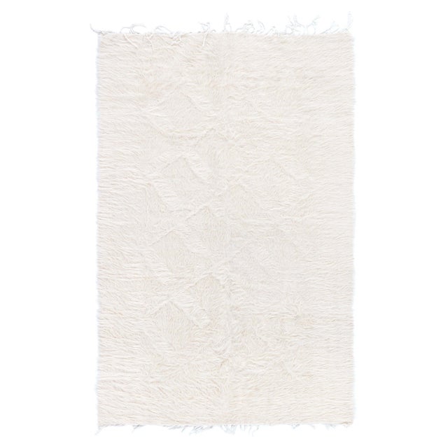 Doris Leslie Blau Goat Hair Hand Knotted Rug For Sale