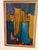 Abstract 1959 Abstract Original Painting Titled City of Cloth by Andermann For Sale - Image 3 of 6