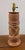 Rustic Vintage Pottery Table Lamp With Woven Rattan Rope For Sale - Image 3 of 7