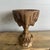Antique Victorian Cast Iron Pedestal Urn Jardiniere Planter W/ Original Paint For Sale - Image 4 of 11
