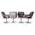 Mid-Century Italian Swivel Chairs, Set of 4 For Sale - Image 11 of 18