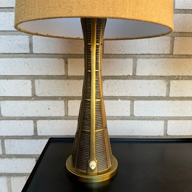 Mid-Century Modern Mid-Century Table Lamp by Sonja Katzin, 1940s, Set of 2 For Sale - Image 3 of 10