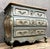 Louis XV Style Painted Bombé Commode with Marble Top, Late 19th Century For Sale - Image 4 of 8