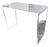 Cb2 Peekaboo Acrylic Console Table For Sale