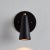 'Lupita' Sconces in Black & Brass by Alvaro Benitez - a Pair For Sale In Los Angeles - Image 6 of 13