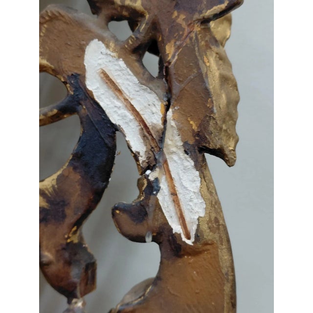 Antique Framed German Couple Oil on Canvas in the Style of Friedrich Prölss For Sale In Greensboro - Image 6 of 17