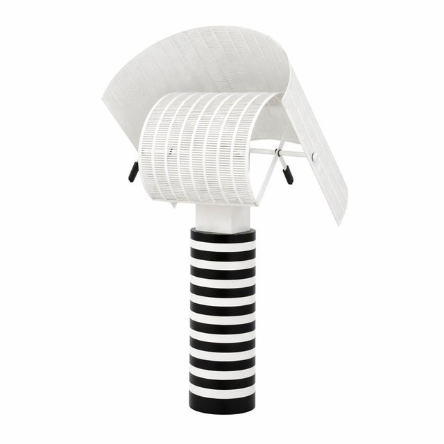 Black Mid-Century Modern Mod. Shogun Table Lamp by Mario Botta for Artemide, 1980s For Sale - Image 8 of 8