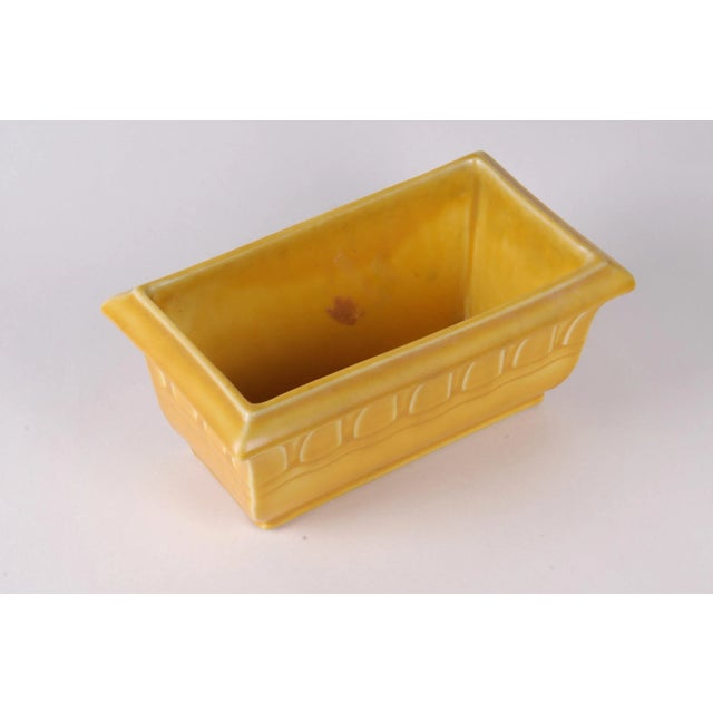 American Rare Rookwood Planter, Yellow For Sale - Image 3 of 7