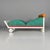 Italian Chaise Longue Juan by Marco Panini for Memphis, 1987 For Sale - Image 6 of 13