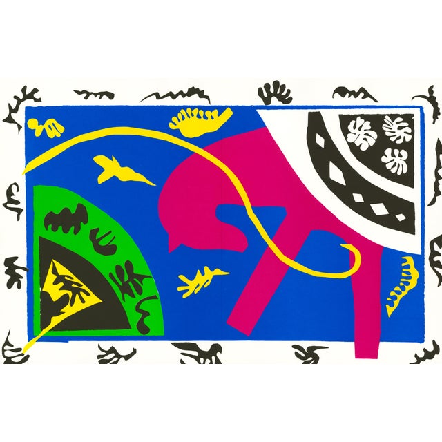 1983 MoMA Edition Matisse Jazz Lithograph Le Cheval, l'Écuyère Et Le Clown (The Horse, the Rider and the Clown) For Sale