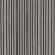 Schumacher Edie Stripe Fabric in Black For Sale