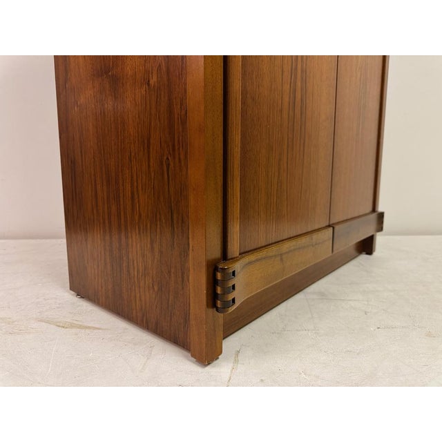 Vintage Walnut Cabinet by Franz Xaver Sproll, 1970s For Sale - Image 17 of 18